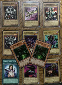 2002 Yu-Gi-Oh - 11x Eleven Card Lot - Starter Deck Yugi - YuGiOh SDY - Cards - Image 1
