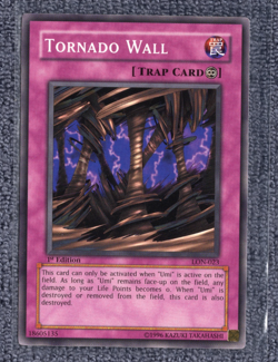 Tornado Wall LON-023 1st Edition Labyrinth of Nightmare Yu-Gi-Oh - Image 1