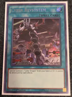 Yugioh Cyber Revsystem CYHO-EN059 Secret Rare 1st Ed NM - Image 1