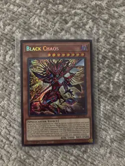 Yu-Gi-Oh! Black Chaos - CORI-EN001 - NM 1st Edition Secret Rare - Image 1