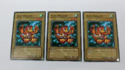 3x BABY DRAGON MONSTER MRD-061 UNLIMITED EDITION COMMON YUGIOH NM / UNPLAYED - Image 1