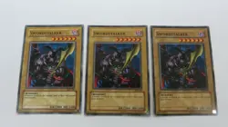 3x SWORDSTALKER MONSTER UNLIMITED EDITION KAIBA SDK-025 COMMON YUGIOH NM #1 - Image 1
