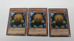 3x KURIBOH MONSTER DPYG-EN005 UNLIMITED EDITION COMMON YUGIOH NM / UNPLAYED - Image 1