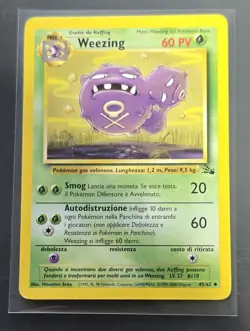 Pokemon Fossil And Base Set Lot Of 8 Italian WOTC Vintage 1999-2000 TCG Cards - Image 3