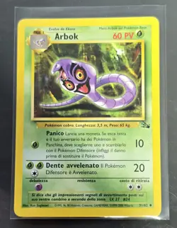 Pokemon Fossil And Base Set Lot Of 8 Italian WOTC Vintage 1999-2000 TCG Cards - Image 4