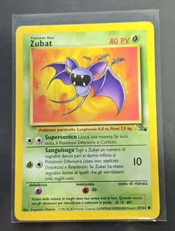 Pokemon Fossil And Base Set Lot Of 8 Italian WOTC Vintage 1999-2000 TCG Cards - Image 5