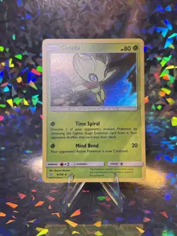 Celebi 4/236 -HOLO RARE SM Unified Minds - 2019 Pokemon TCG Card - Image 2