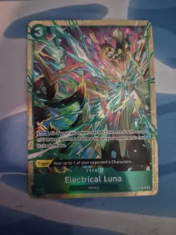 ELECTRICAL LUNA - One Piece OP08-036 - PROMO Rare R - Best Selection Vol. 5 - Image 1