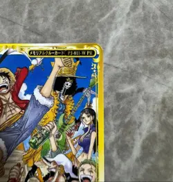 PREORDER Monkey D. Luffy PJ-011-W Japanese One Piece Berry Match Promo Card 2011 - Image 4