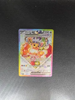 Eevee Ex SVP 174 Black Star Promo Prismatic Evolutions UPC Pokemon Card - Image 3