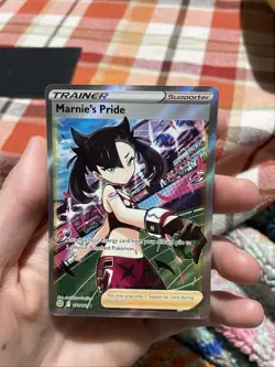 Marnie's Pride Full Art Holo Ultra Rare Card 171/172 Swsh09 Brilliant Stars - Image 1