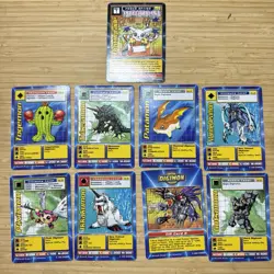 Digimon Digi-Battle Tip Card Complete Set | Taco Bell Promo | Bandai 2000 | NM - Image 1