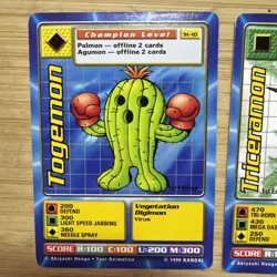Digimon Digi-Battle Tip Card Complete Set | Taco Bell Promo | Bandai 2000 | NM - Image 3