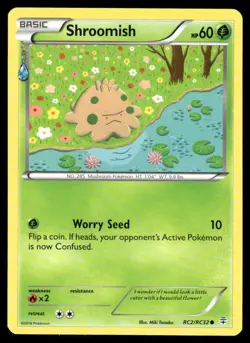 Pokemon Cards Shroomish RC2/RC32 Generations Common MP *2 - Image 1