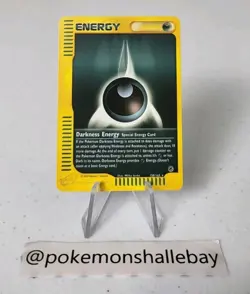 Darkness Energy 158/165 - Expedition Base Set *NM* Rare Pokemon Card - Image 1