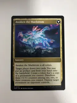 Invasion of Alara / Awaken the Maelstrom MTG Magic Gathering Card NM Mint MOM - Image 2