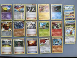 Pokemon Card Lot 24 Cards XY Furious Fists Flashfire Reverse Holo Mixed Conditio - Image 1