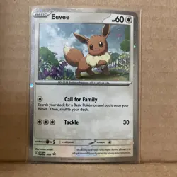 Eevee - SVP EN 043 - Cosmos Holo - S&V Black Star Promo - Pokemon Card - Image 1