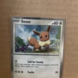 Eevee - SVP EN 043 - Cosmos Holo - S&V Black Star Promo - Pokemon Card - Image 2