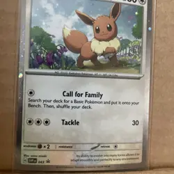 Eevee - SVP EN 043 - Cosmos Holo - S&V Black Star Promo - Pokemon Card - Image 5