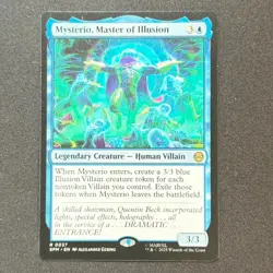 2025 Magic MTG Marvel's Spider-Man - Mysterio, Master of Illusion #0037 Rare - Image 1