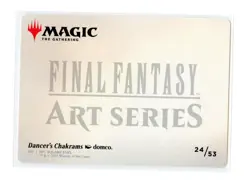Dancer's Chakrams Art Card S 24 Regular Final Fantasy MTG Card NM - Image 2