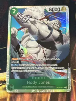 Hody Jones (OP06-035) - Wings of the Captain - One Piece Card Game [ENGLISH, SR] - Image 1