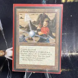 Magic the Getting - Shield Sphere - Magic Alliances - NM MTG - Artifact Creature - Image 3