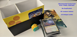MTG FINAL FANTASY: Chocobo Bundle - 160 C/UC No duplicates + 10 Lands + 30 token - Image 1