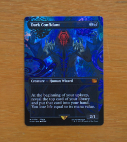 Dark Confidant #334 - Borderless Regular Final Fantasy MTG Near Mint Card - Image 1