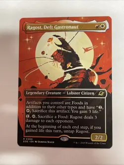 MTG Ragost, Deft Gastronaut (Borderless) Edge of Eternities #300 Rare - Image 1