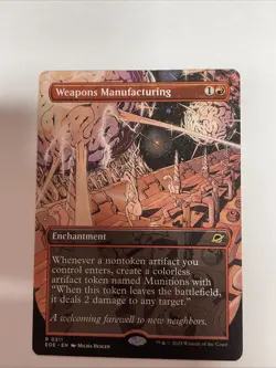 Weapons Manufacturing (Borderless) Edge of Eternities #311 Rare - Image 1