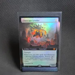 Wizards of the Coast Cityscape Leveler Extended Art Foil Mythic EN #363 - Image 1