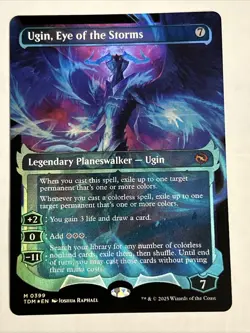 Ugin, Eye of the Storms (Showcase) Tarkir: Dragonstorm Foil - Image 1