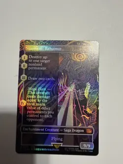 Summon: Bahamut (Borderless) Final Fantasy Foil near mint - Image 1