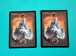 2x - Mountain - Unglued - MTG - Magic the Gathering - x2 - Image 1