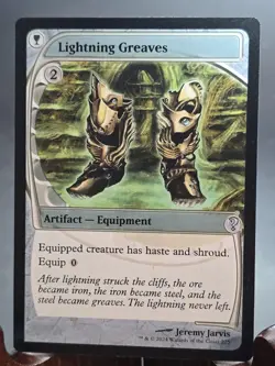 Lightning Greaves (Future Sight) Mystery Booster 2 MTG Regular Near Mint - Image 1