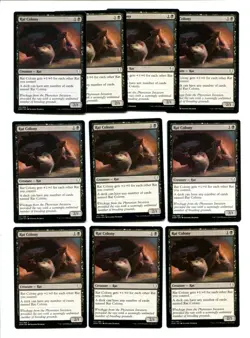 MTG 10PC Rat Colony #101/269 - Dominaria / Common (LP/NM) 2018 - Image 1