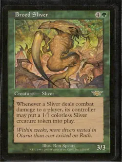 Brood Sliver Legions NM Magic: The Gathering TCG - Image 1