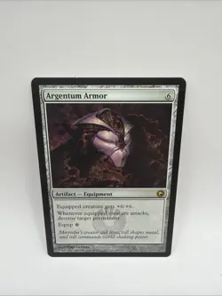 MTG Argentum Armor - Scars of Mirrodin Moderately Played English - Image 1