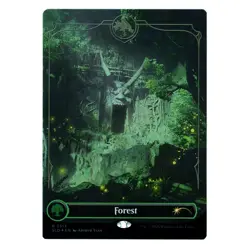 Forest #2513 (FOIL) ~ MTG Secret Lair Dungeons & Dragons - Image 2