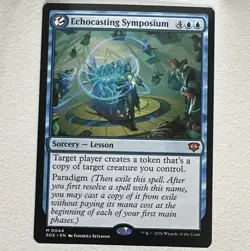 Echocasting Symposium SOS 0044 MTG Blue Sorcery Lesson Mythic Regular EN - Image 1