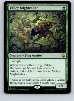 Magic the Gathering Valley Mightcaller Bloomburrow MTG Free Shipping! - Image 1