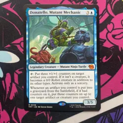 Donatello, Mutant Mechanic 0036 TMNT Magic: The Gathering NM - Image 1
