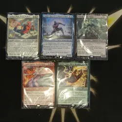 MTG: Marvel’s Spider-Man - Welcome Decks - Set of all Five Unboxed Half Decks - Image 1