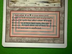 1x LP Badlands Revised MTG Magic the Gathering English #5 - Image 4