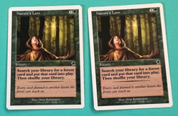 2x - Nature's Lore - Starter 1999 - MTG - Magic the Gathering - Image 1