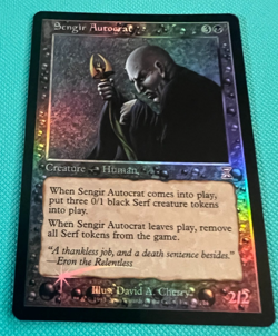Foil - Sengir Autocrat - Time Spiral - MTG - Magic the Gathering - Timeshifted - Image 1
