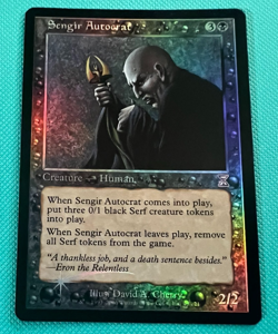 Foil - Sengir Autocrat - Time Spiral - MTG - Magic the Gathering - Timeshifted - Image 2
