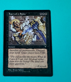 Kaervek's Spite - Visions - MTG - Magic the Gathering - Image 1